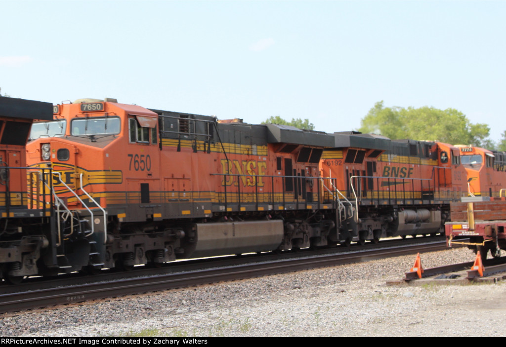 BNSF 7650 6192